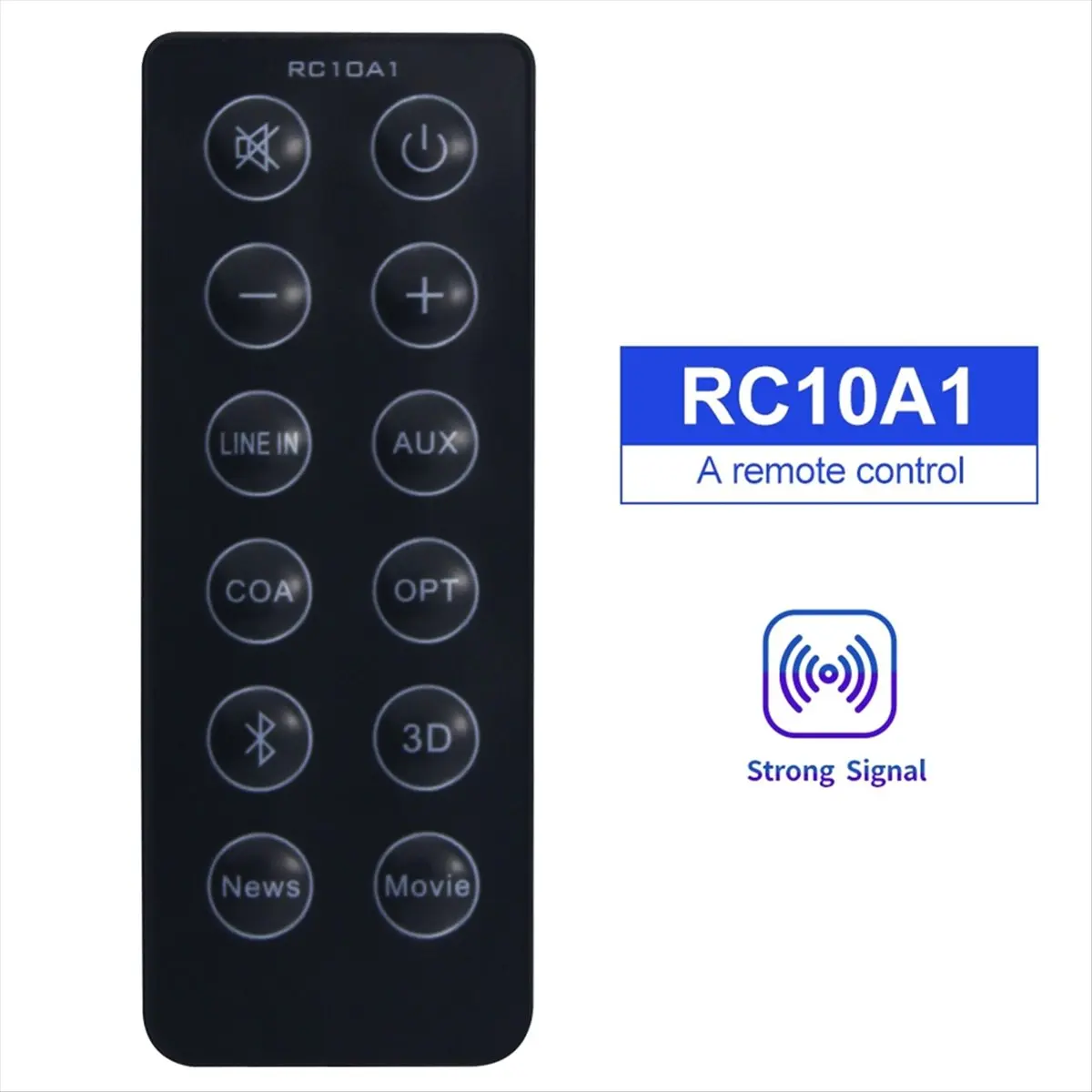 Compatible RC10A1 Remote Control Replacement for Edifier B3 Sound Speaker System