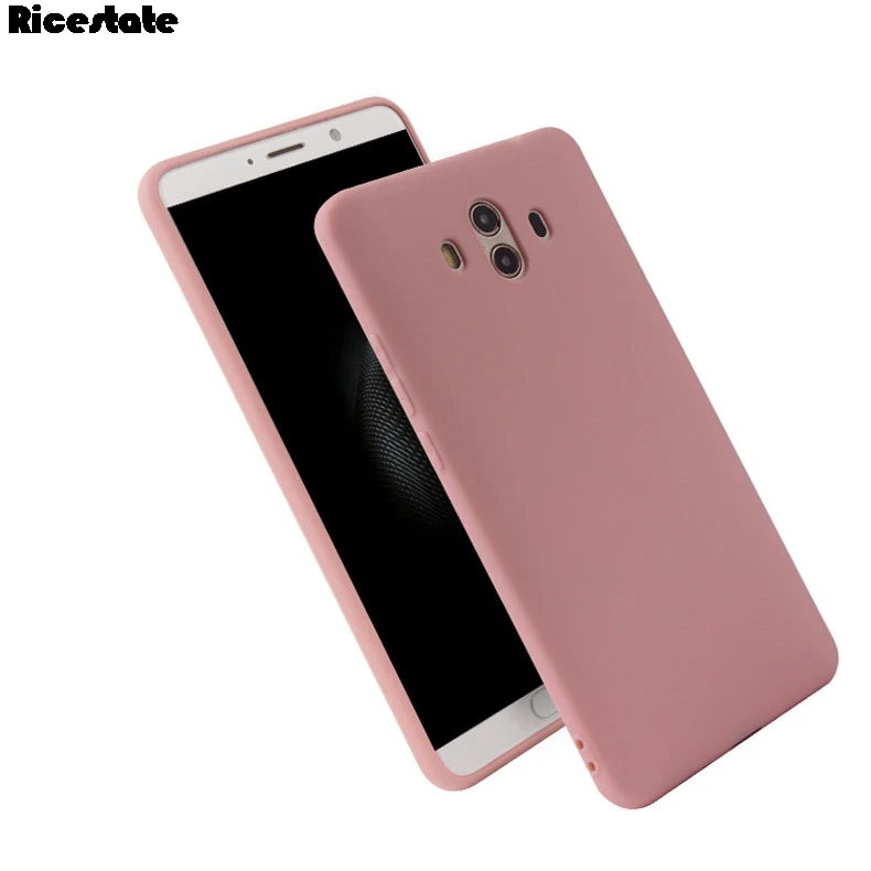 Huawei Mate 10 series Mate 10 Pro / Mate 10 Lite Matte solid color Case For Huawei Mate10 Back Cover Protect Skin Silicon case