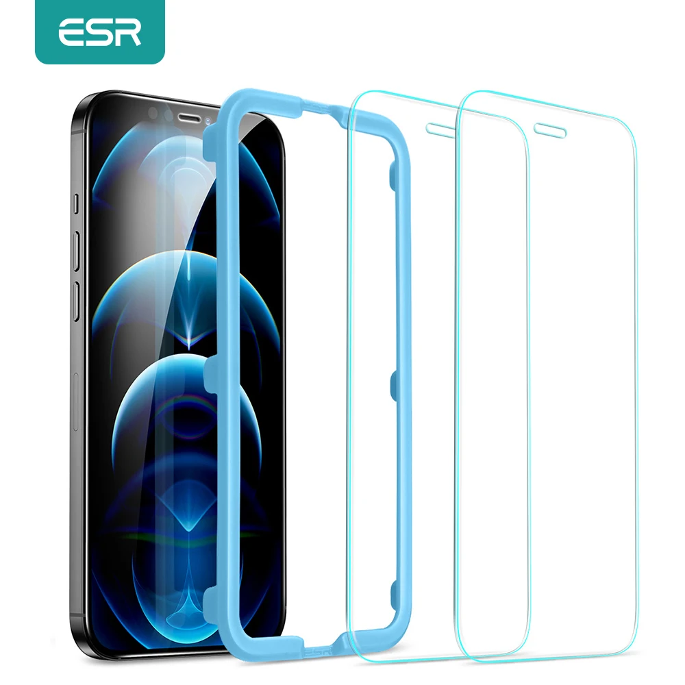 ESR for iPhone 14 Pro Max Screen Protector for iPhone 13 Tempered Glass for iPhone 14 Plus 13 Pro 12 Pro Max/SE 2022 8 7 6 Glass