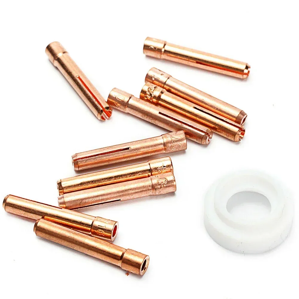 

Accessories Gas Lens Collet Body Kit 46Pcs/set Back Cover Collet For TIG Welding Torch Parts Replacement Practical