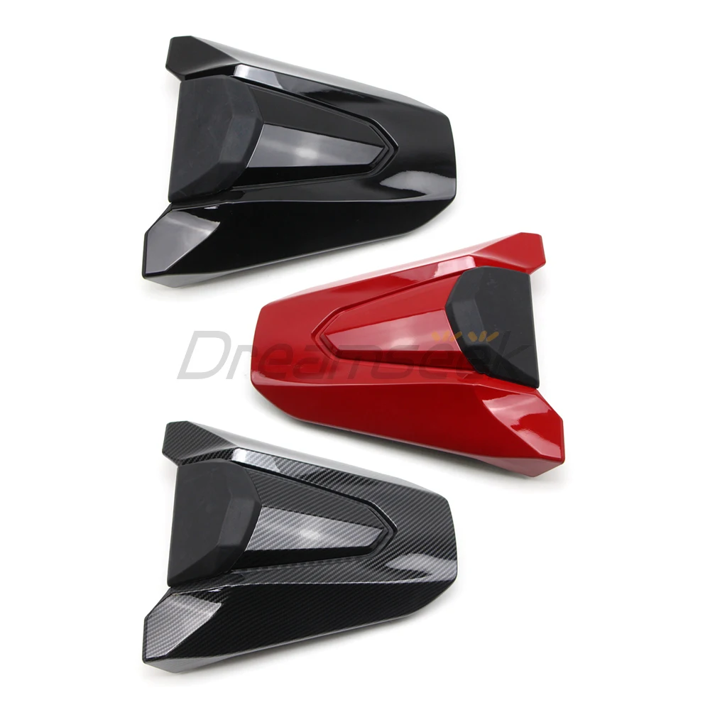 

Motorcycle Rear Passenger Seat Cover for Honda CB650R CBR650R 2024+ Fairing Hump Tail Back Cowl Black / Red / Carbon Fiber Style