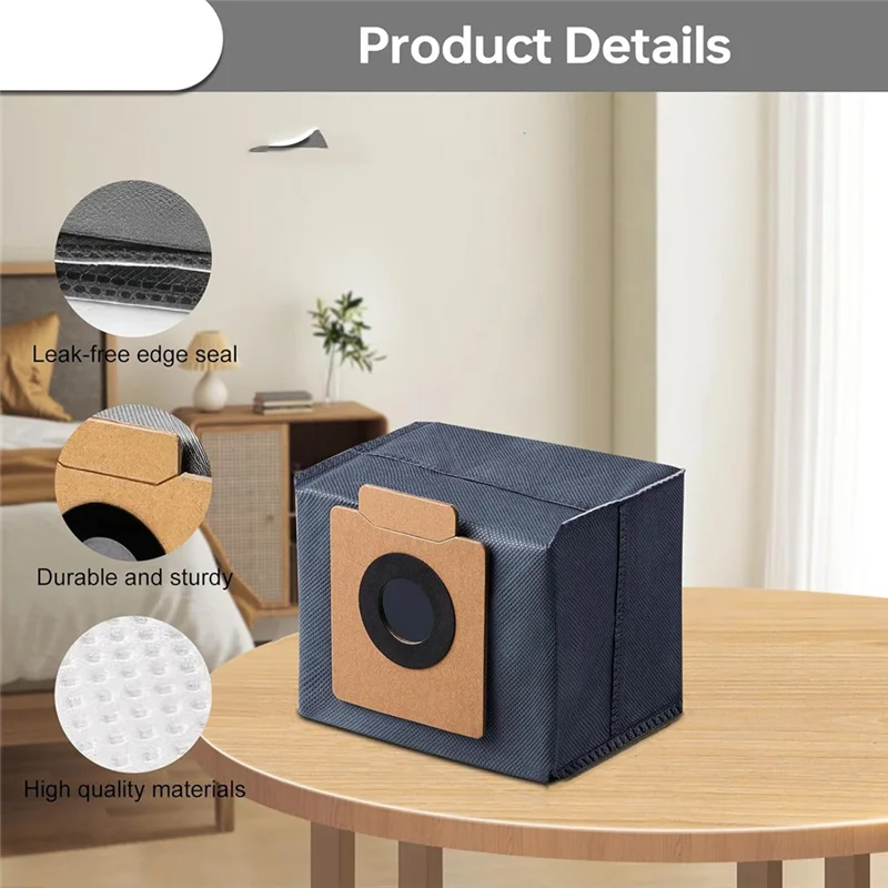 أكياس غبار A76G لأكياس مكنسة Eufy X10 Pro Omni وحقيبة بديلة للمكنسة الكهربائية موديلات X8 Pro