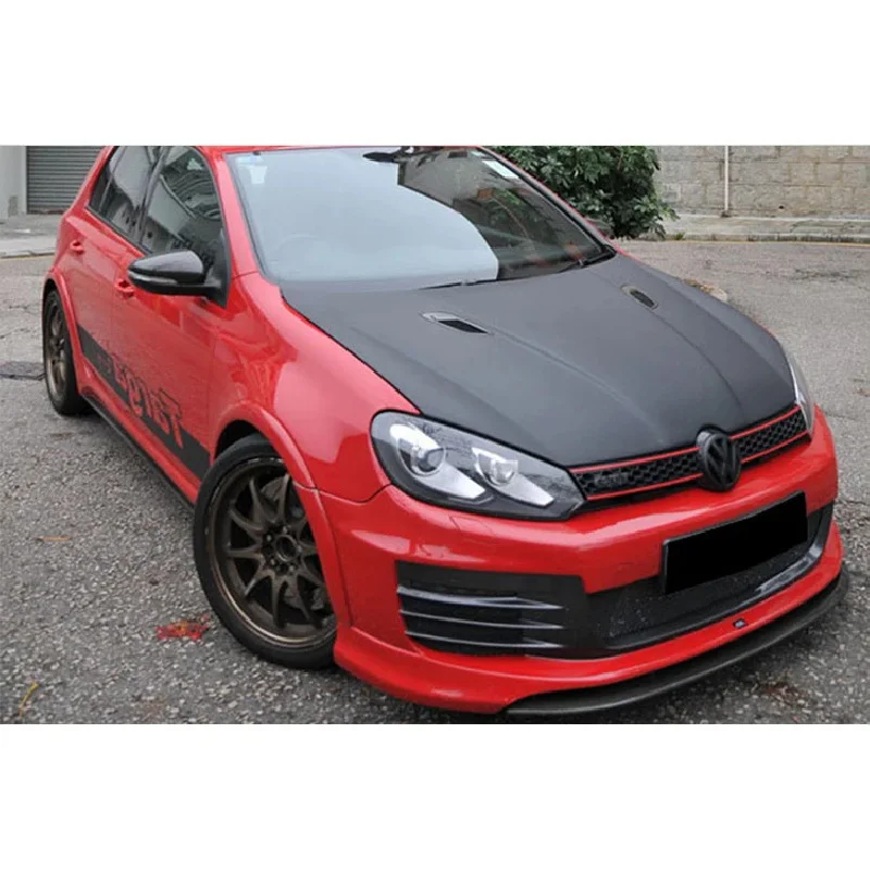 R ZS Style Partial Carbon Fiberglass Body Kit ForVW  6 GTiI R20