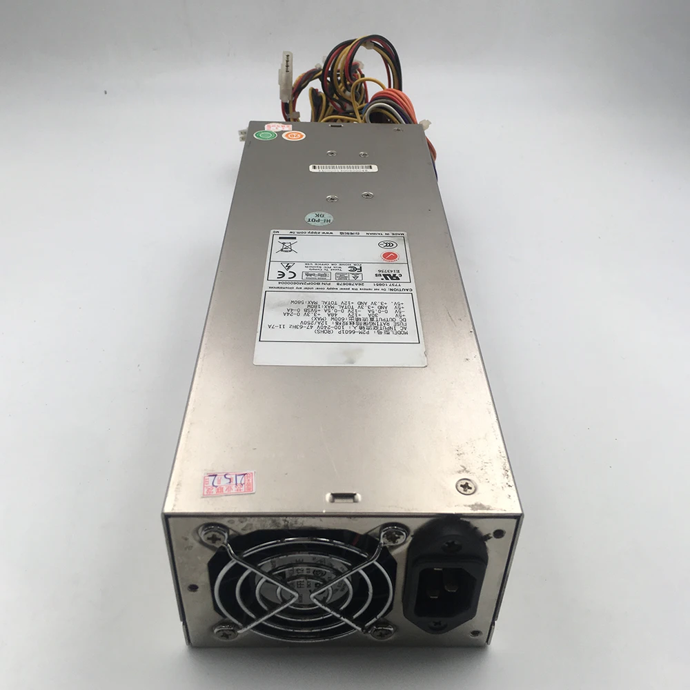 

For Sever Power Supply for P2M-6601P 600W 2U 100% Tested Before Shipping