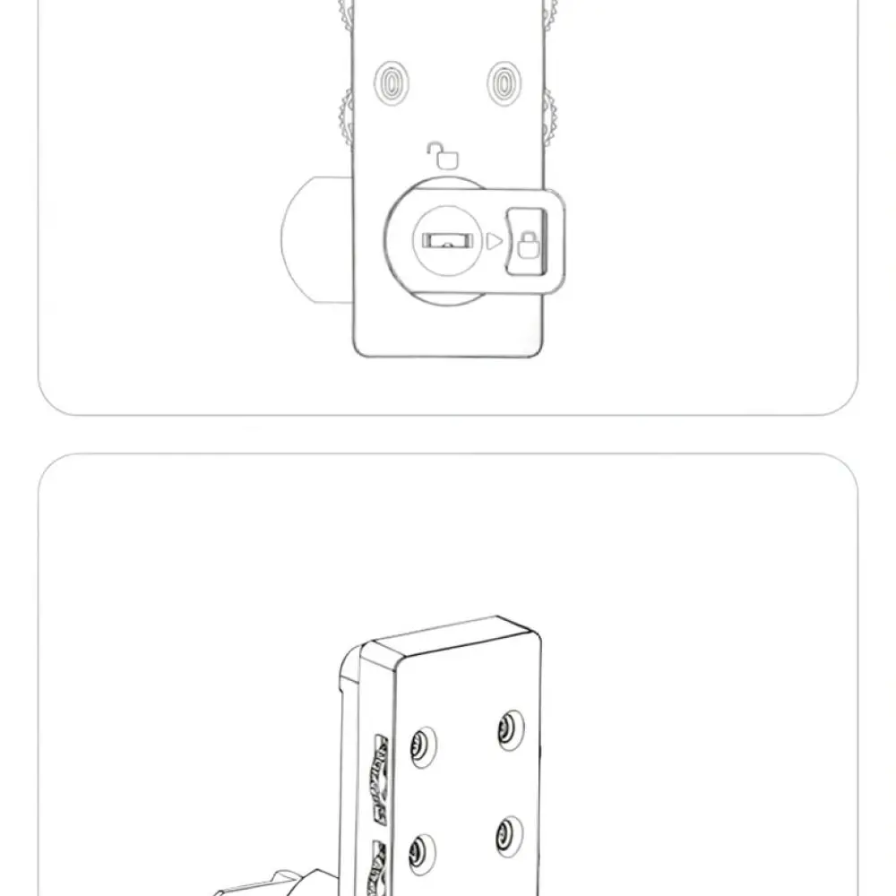 Heavy Duty Digital Password Lock Keyless Metal Cabinet Security Hardware For Office Furniture Wooden Drawer Door Lock