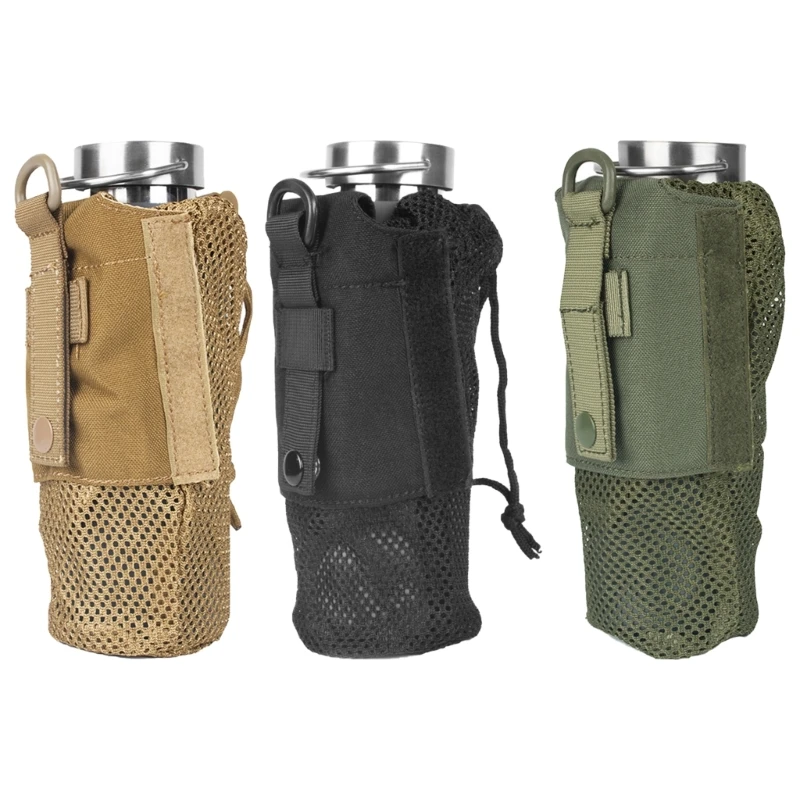 A9LD Water Bottles Pouches Drawstrings Outdoor Water Bottles Holder Waist Bag