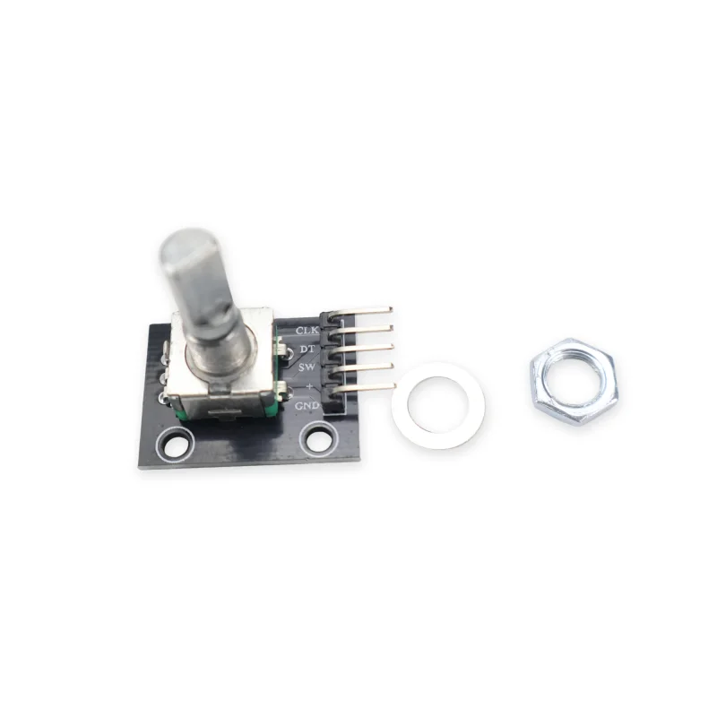 NEUES KY-040 Drehgebermodul mit Knopf 20 PPR 5 V unendliche Drehung für Arduino Digital Control Ersatzpotentiometer – Detail 2