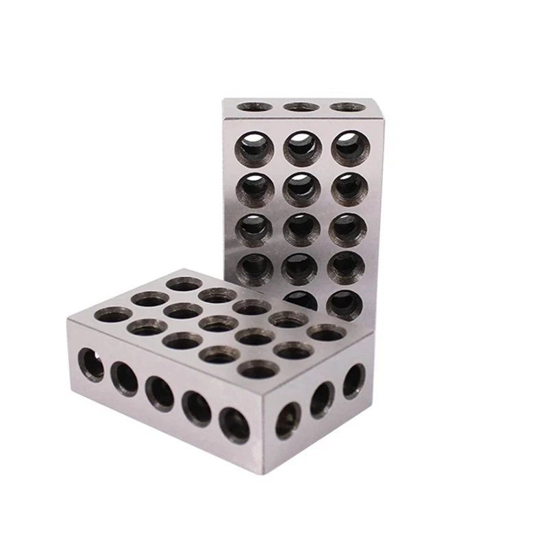 Parallel Pad Metric Milling Machine Pad 25-50-75Mm 23 Hole Gauge Gauge Block Milling Machine Tool