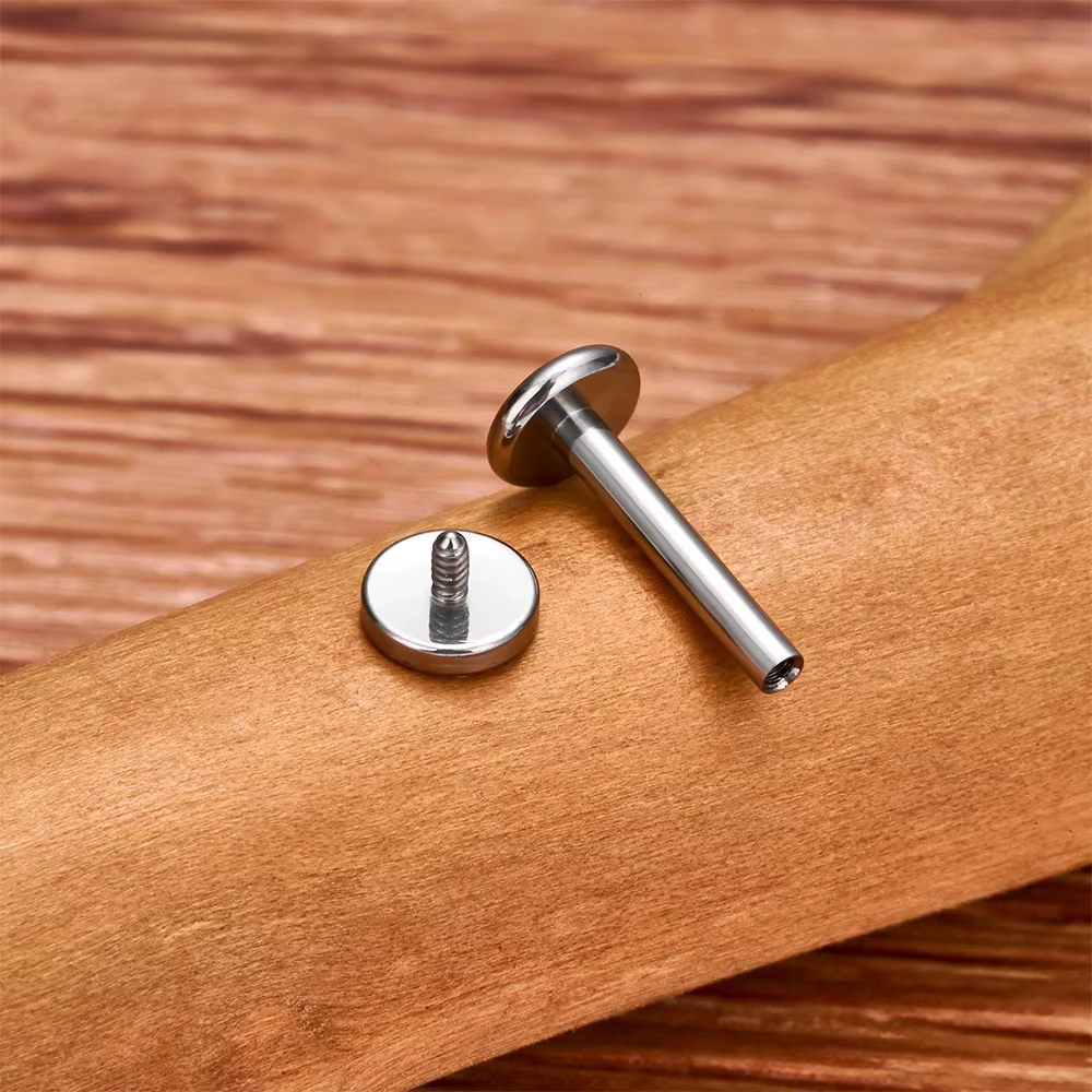 ASTM F136 Titanio Cerchio Punt - Threadless Push Pin recensione e prezzo
