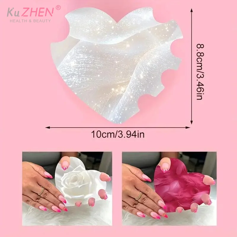 1 ชิ้นเล็บการ์ดแสดงผลเล็บทําด้วยมือการถ่ายภาพ Prop Nailfie แผ่นเล็บ Salon อุปกรณ์เสริมเล็บ Tech Prop เล็บ Selfie Disc