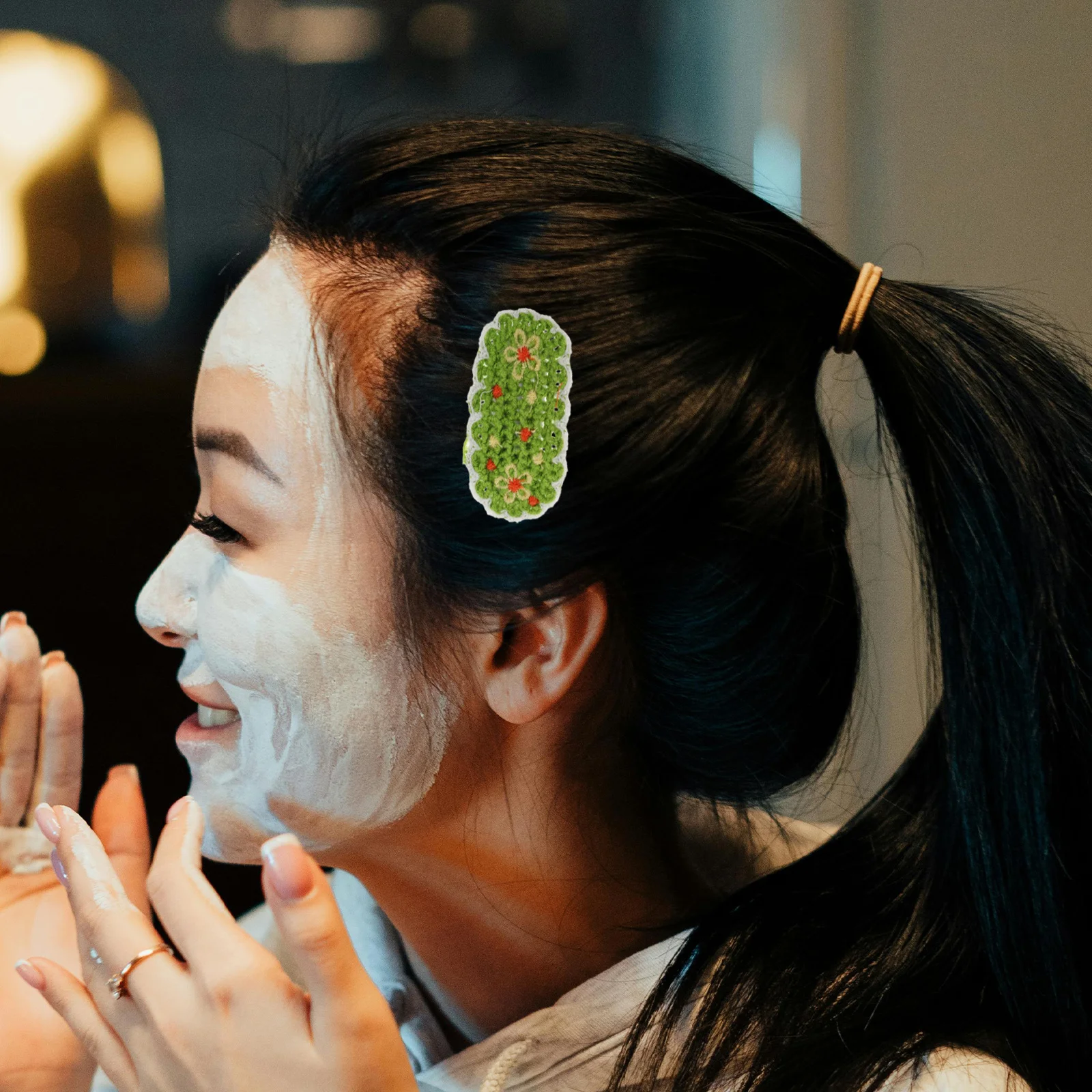 

15 шт., милые вязаные крючком заколки для волос ручной работы с цветком, заколки, аксессуары для волос для маленьких девочек, вечерние школьные принадлежности для маленьких девочек