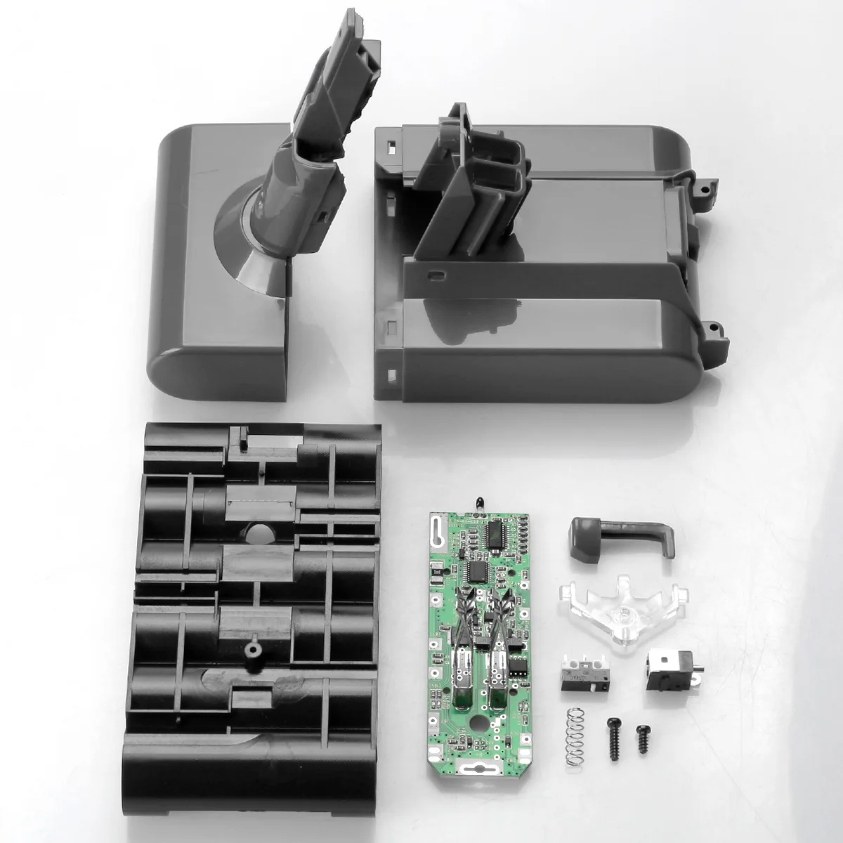 T2 V7 21.6V Vacuum Cleaner Iithium Battery Shell Casing /PCB Protection Board Battery Accessories For Dyson V7