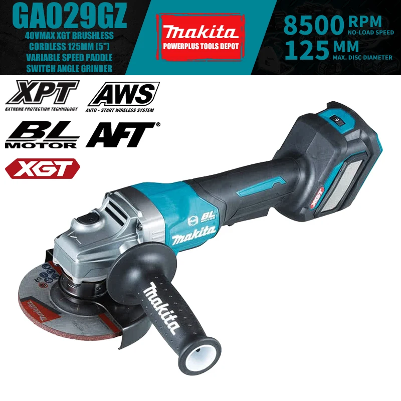 Makita GA029GZ XGT Brushless Cordless 125mm (5