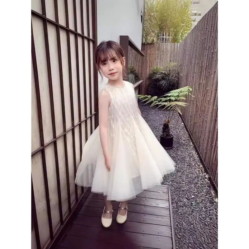 Toddler girl summer dress new style children clothes thin pretty baby dress kids summer outfit