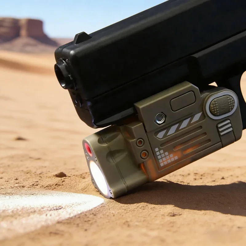 

НОВИНКА 2026: Лазерный целеуказатель SBAL PL с красной точкой, стробоскопом и фонариком, пластиковый, для пистолета, подвесной, с LED-лампой, для страйкбола и охоты