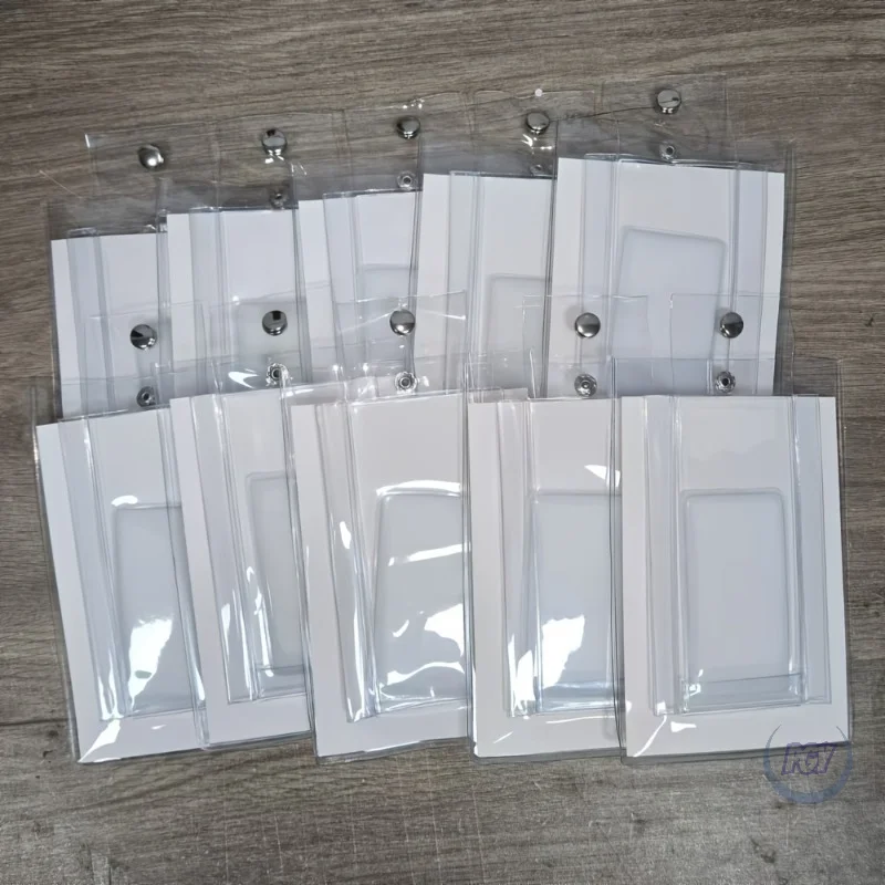 

Набор из 10/15/30 прозрачных пластиковых футляров для часов, портативные пылезащитные прозрачные ПВХ-пакеты для хранения ювелирных изделий/часов