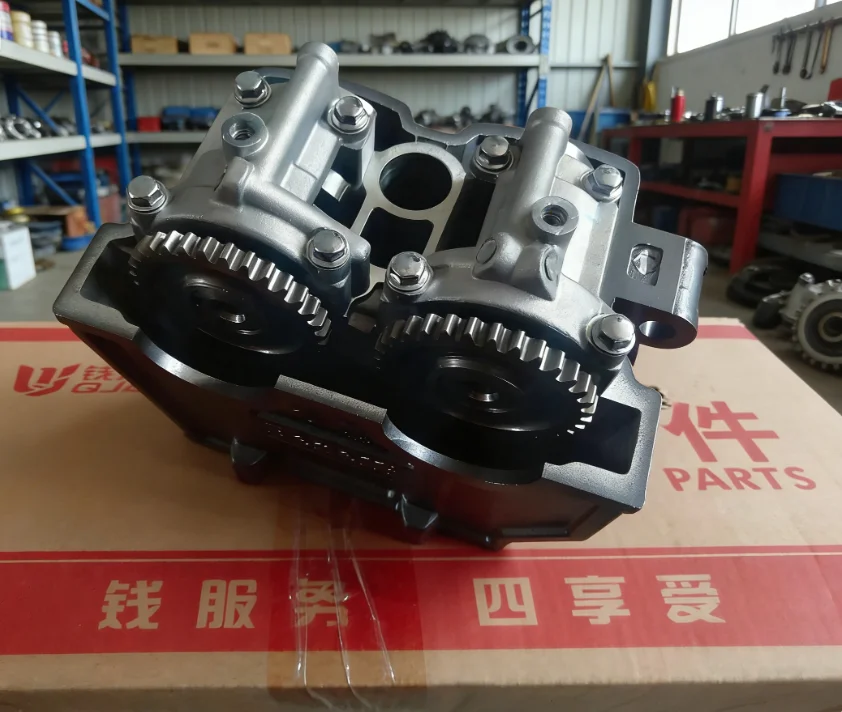 

Головка блока цилиндров двигателя мотоцикла Benelli BJ250-15/15A TNT250 в сборе