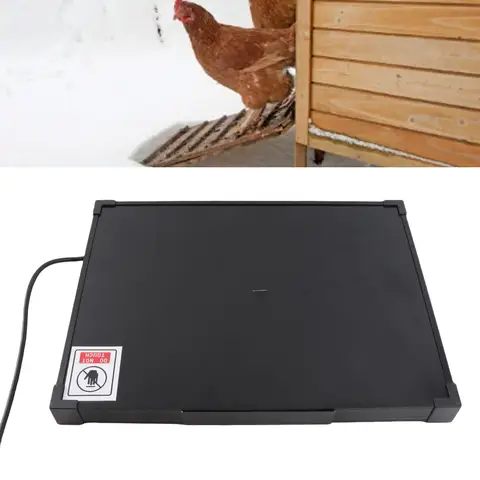Grzejnik do kurnika Bezpieczny Energooszczędny Grzejnik Promieniowy do Kurcząt Płyta Grzewcza do Kurnika Akcesoria do Kurnika
