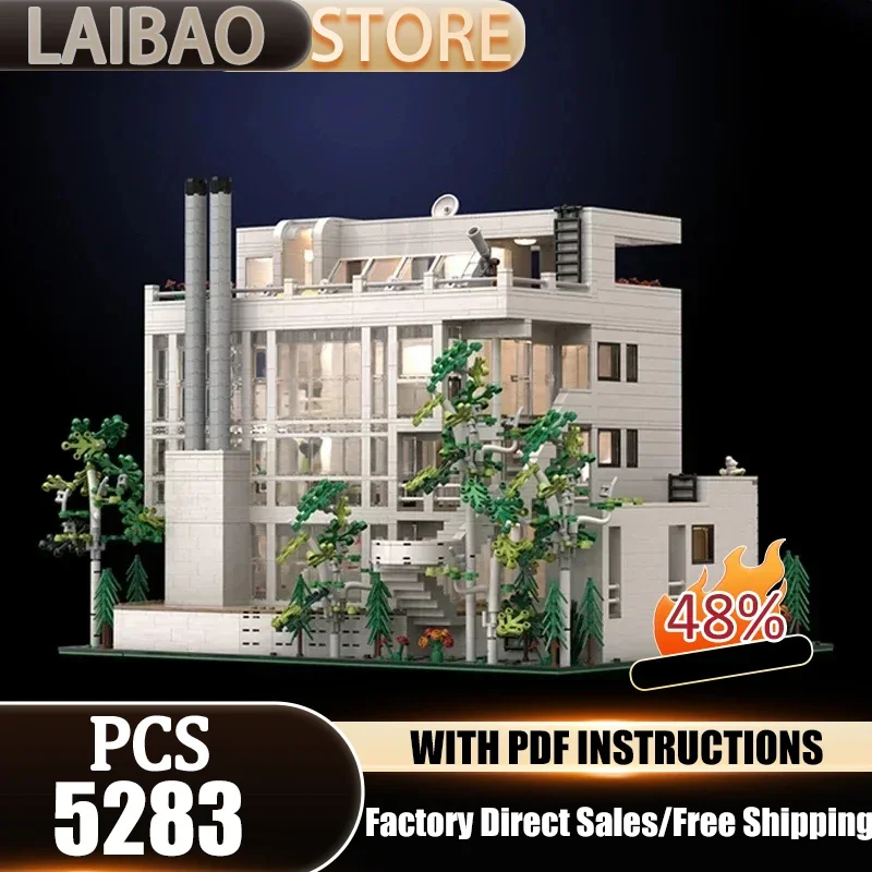 City Street View Model Moc Building Bricks Douglas House Technology Modular Blocks Gifts Christmas Toys DIY Sets Assembly