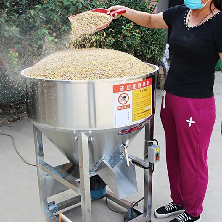 

horizontal mixer 3 ton / batch feed feed mixer type 100 agricultural equipment 1000 kg ribbon blender animal feed mix