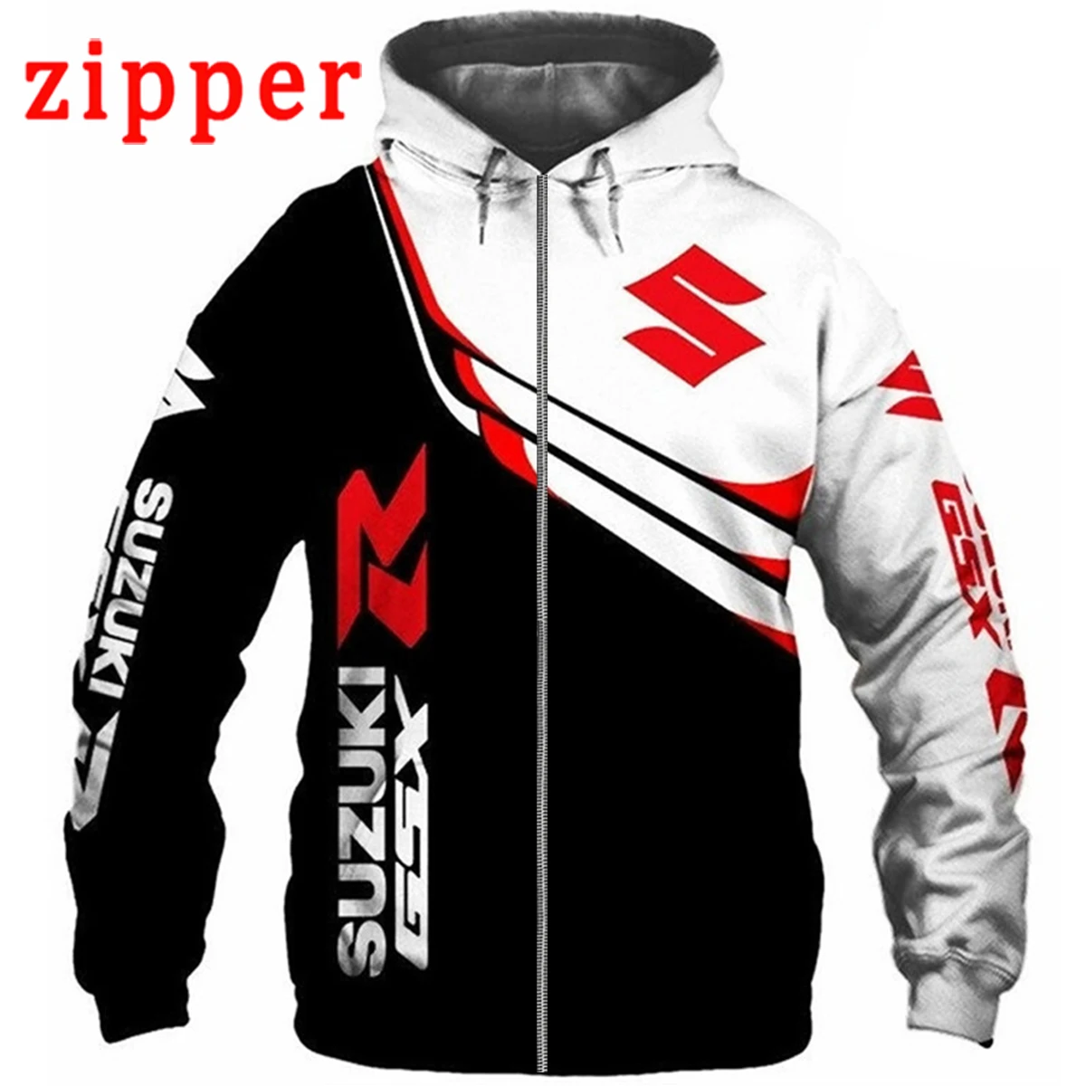 Popular Casual Hoodie Racing suit pattern 3D Printed Hoodie personality leisure autumn winter fashion stripe handsome hoodie