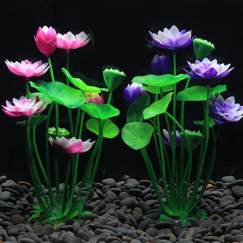 **Fluorescent Aquarium Decor Fish Tank Landscaping Coral Simulation Coral Ornaments Small Underwater World Landscape Decor