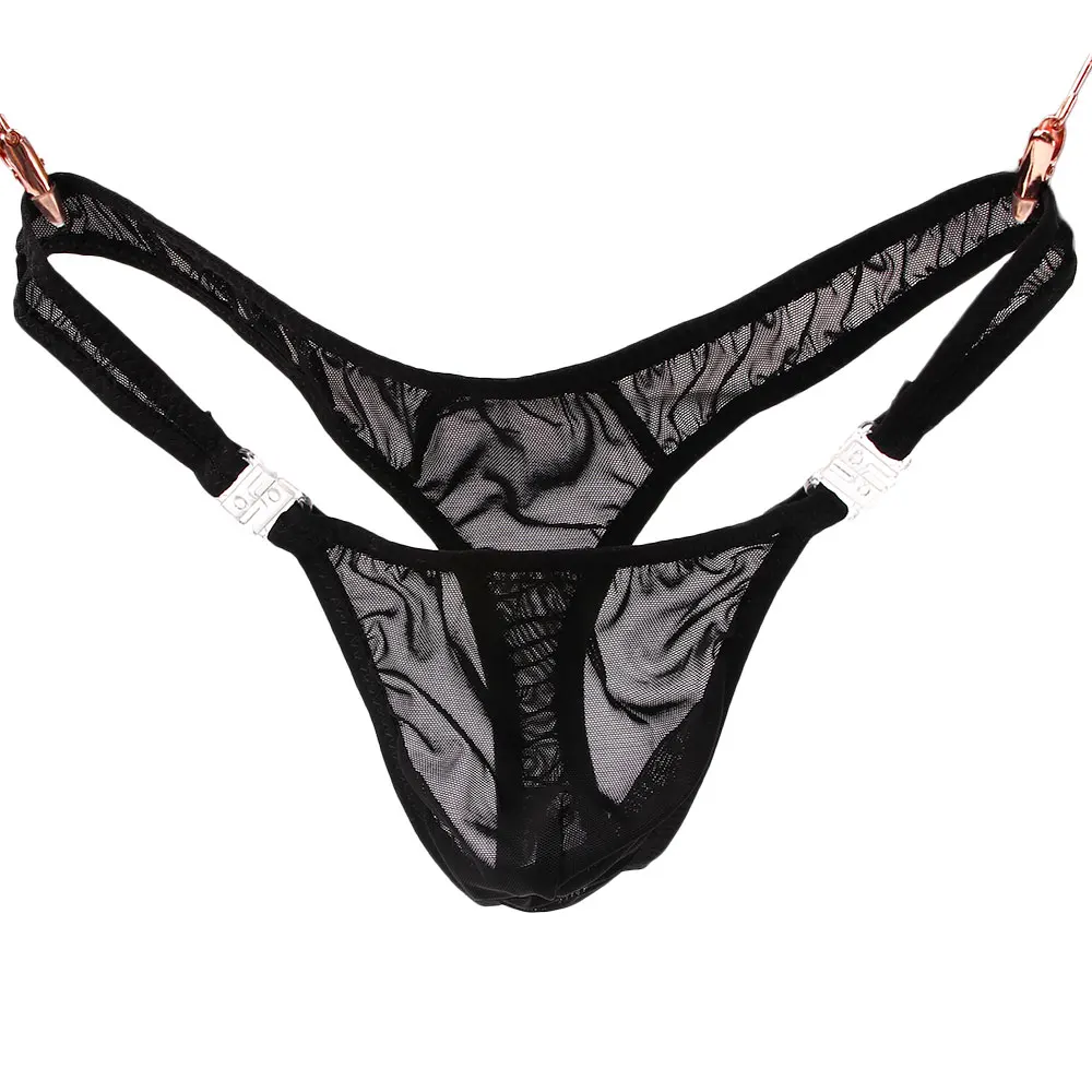 

Sexy Breathe Underwear Shorts G-String Underpants Pouch Briefs