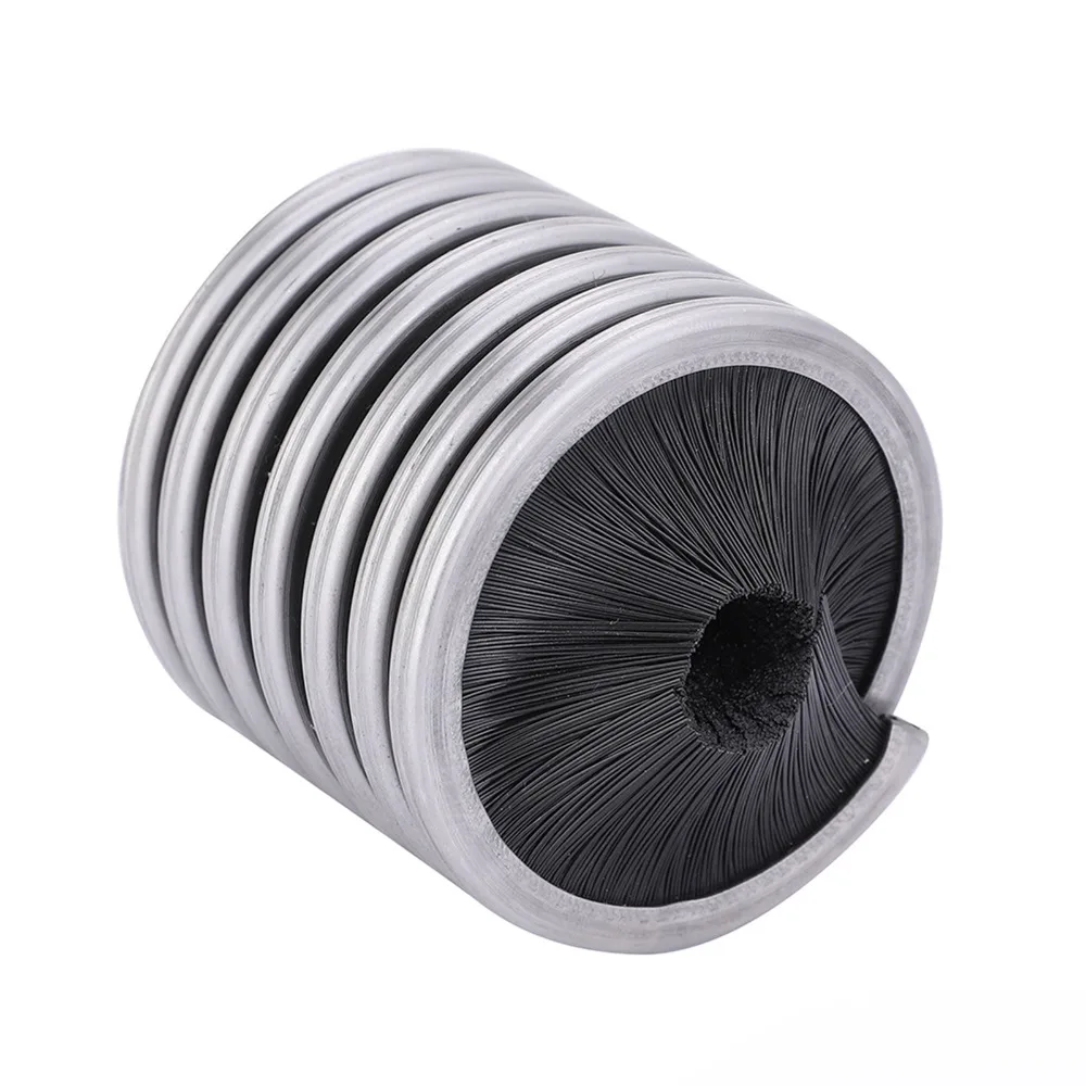 Durable Stainless Rock Climbing Rope Brush Nylon 8 to 13mm Rope Cleaning Brush Portable Climbing Rope Cleaner Mountaineering