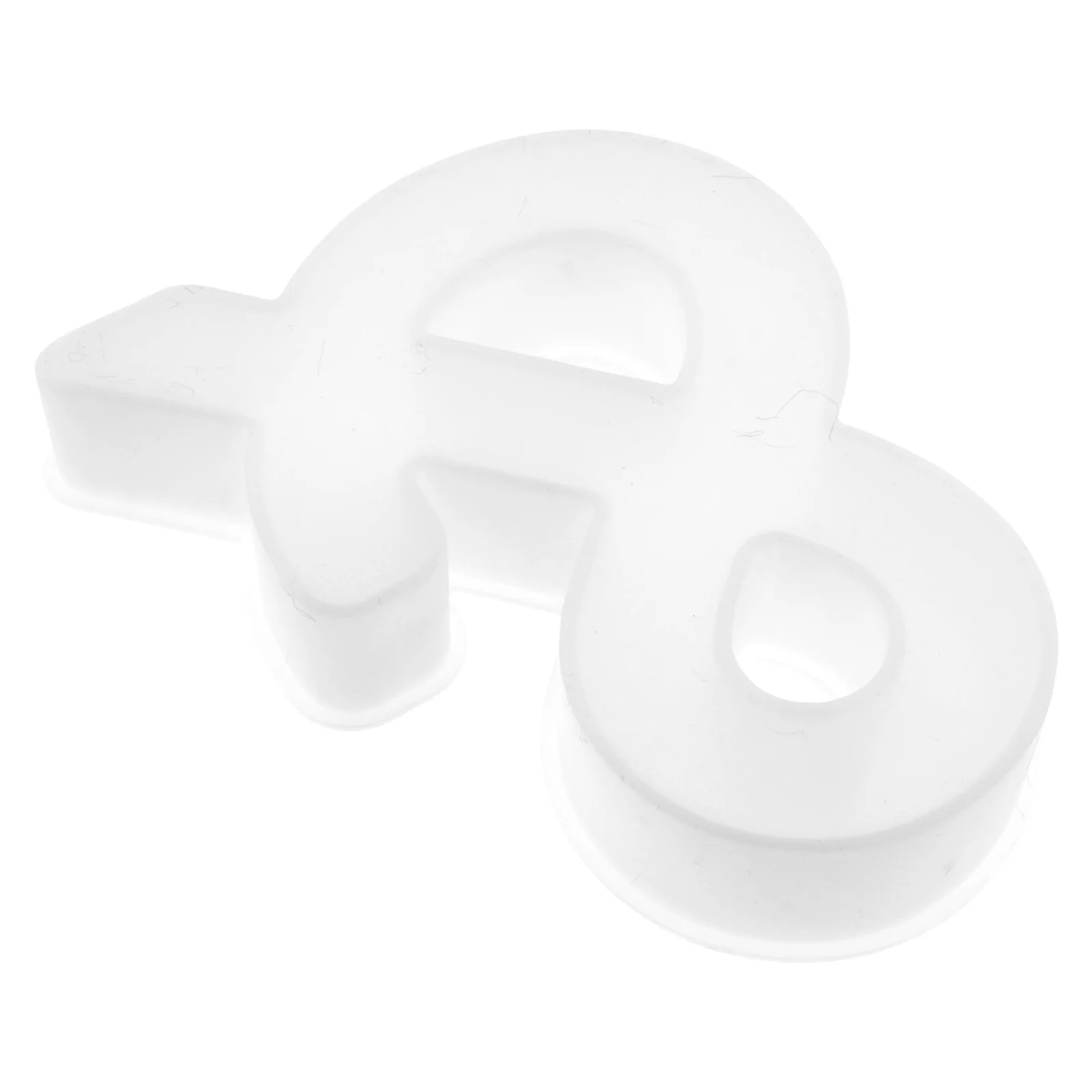 

Crystal Epoxy Mold 10cm White Silicone Resin Molds for Indoor Decor DIY Crafts Non Stick Polymer Shape Jewelry
