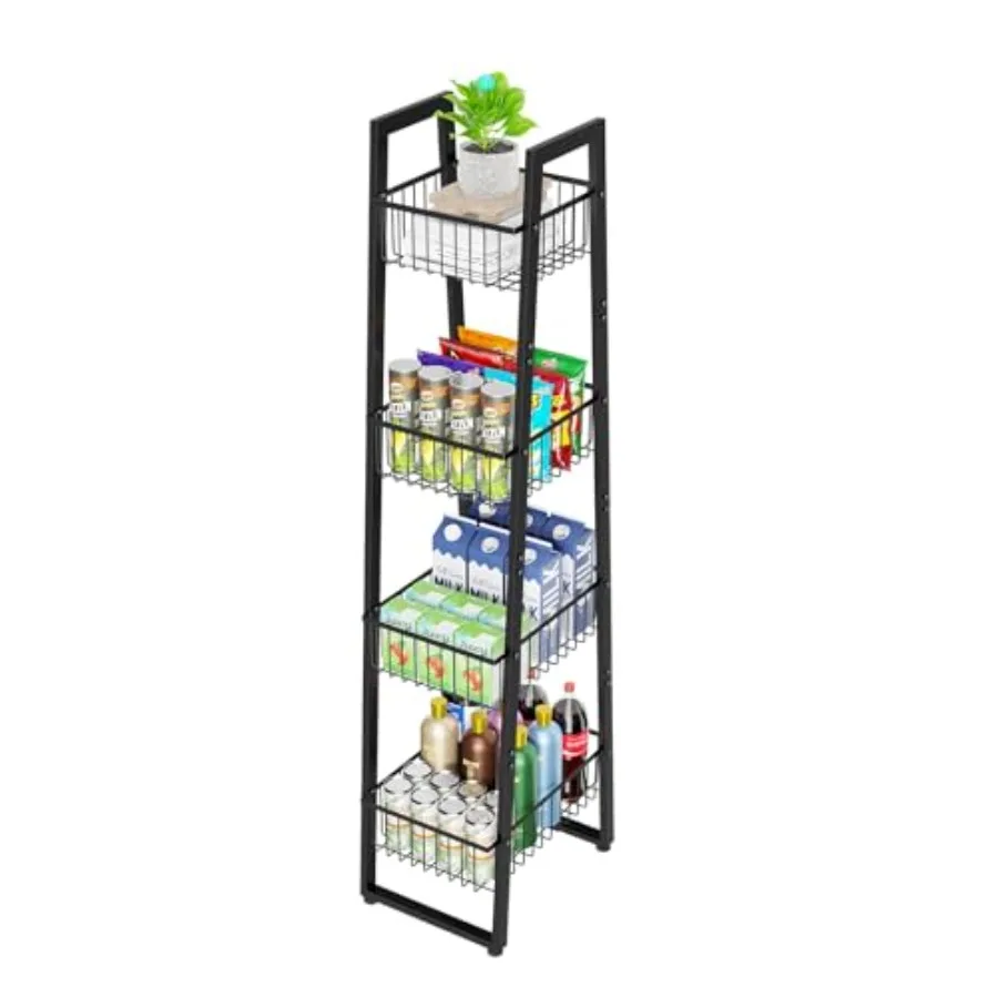 

Подставка-корзина для фруктов и овощей, хлеба, лука, картофеля, черная