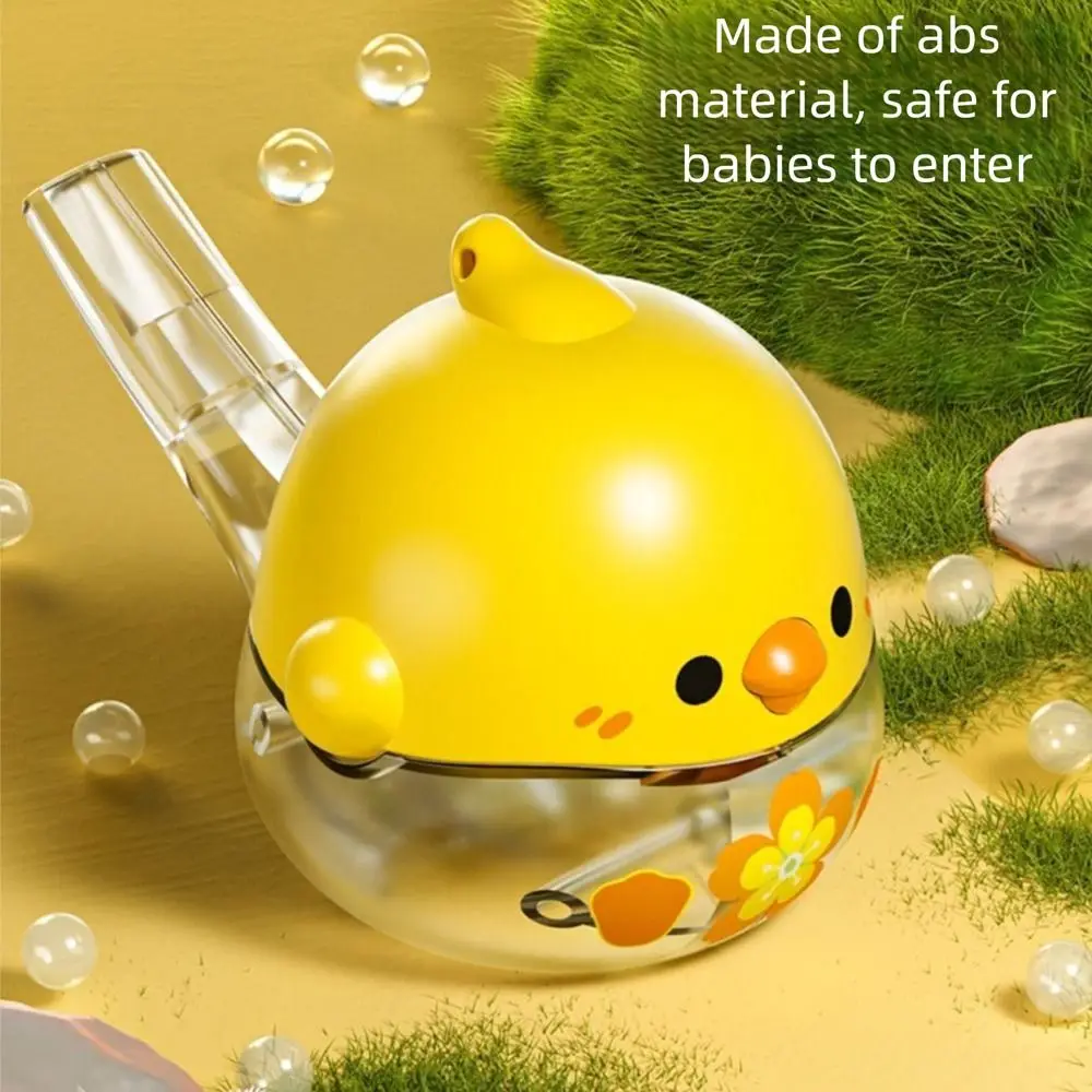 Nette Mund Muskel Training Wasser Vogel Pfeife Transparente Cartoon Pfeife Kann Wasser Musik Instrument Babys hinzufügen