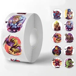 500pcs/Roll Disney Movie Marvel Hero Stickers Anime Decal Skateboard Laptop Motorcycle Book Cool Cartoon Sticker Kids Toy Gift