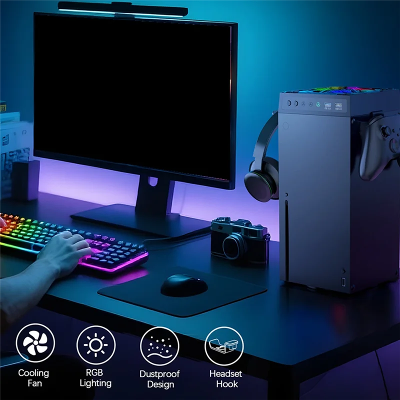 AAAEL-For Series X Cooling Fan Adjustable Fan Speed Automatically Based On Temperature, High Performance Low Noise