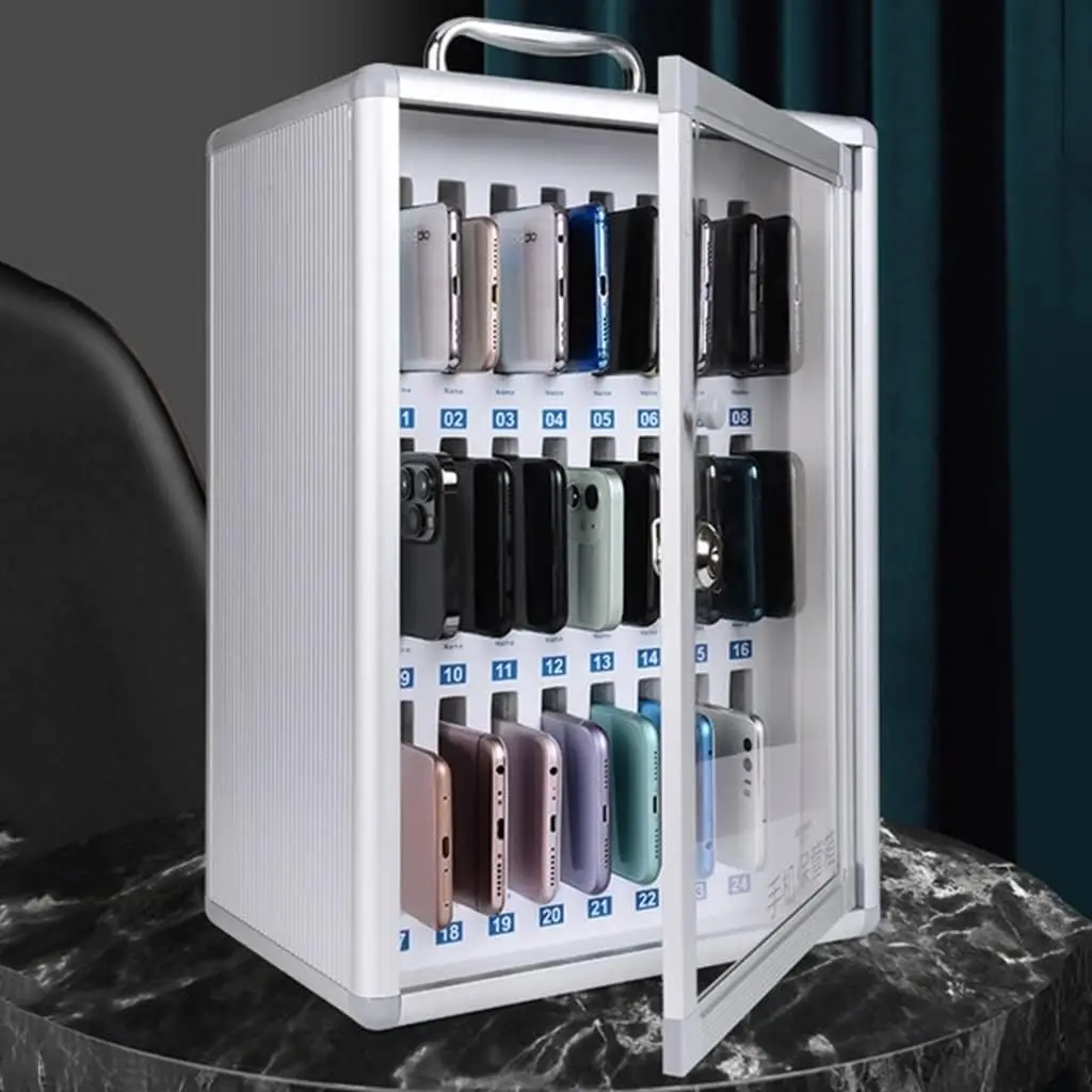 صندوق إيداع آمن للهاتف الخليوي خزانة الطالب مع قفل خزانة المطاعم 12/24/36/48/60 فتحة #1