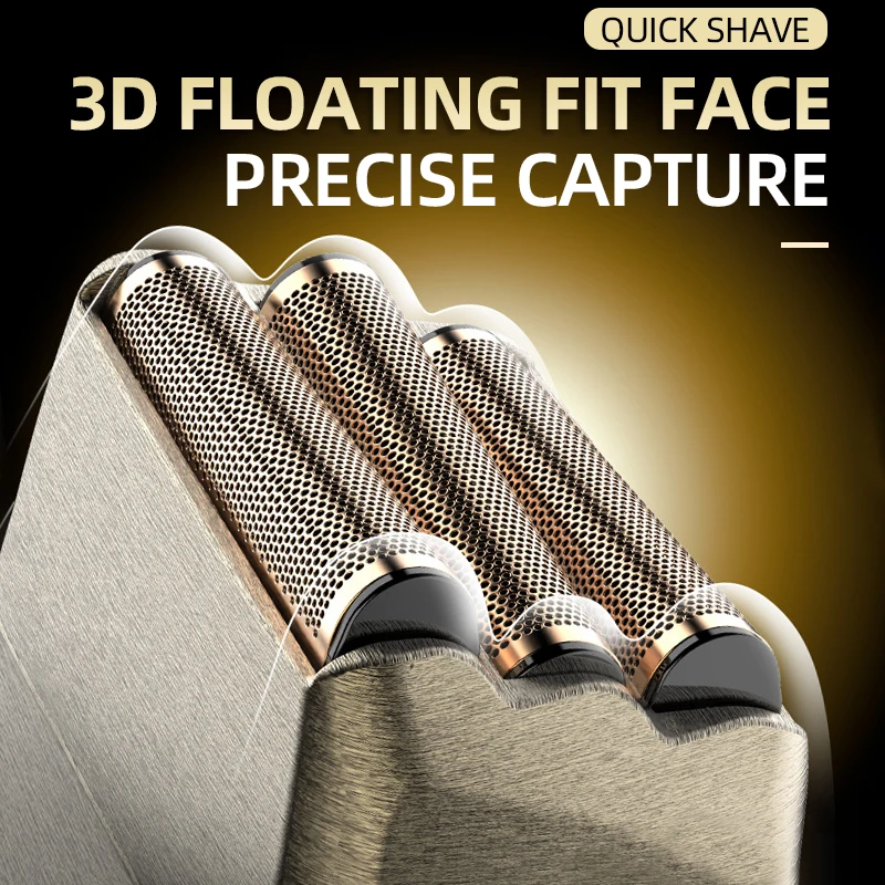 Kemei 8500 RPM Scheerapparaat Professionele Elektrische Scheerapparaat Scheren Machine Krachtige Baard Trimmer Metalen Scheermes LED Display Scheerapparaat voor Mannen