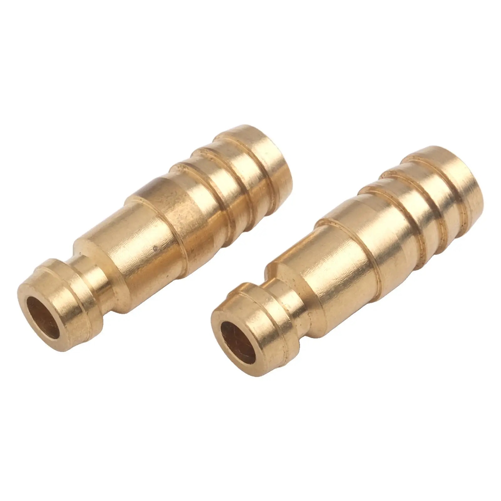 2pcs 6mm-10mm Gas & Water Male Adapter Quick Connector For TIG Welding Torch Intake Male Adapter Quick Connector Weld Tools