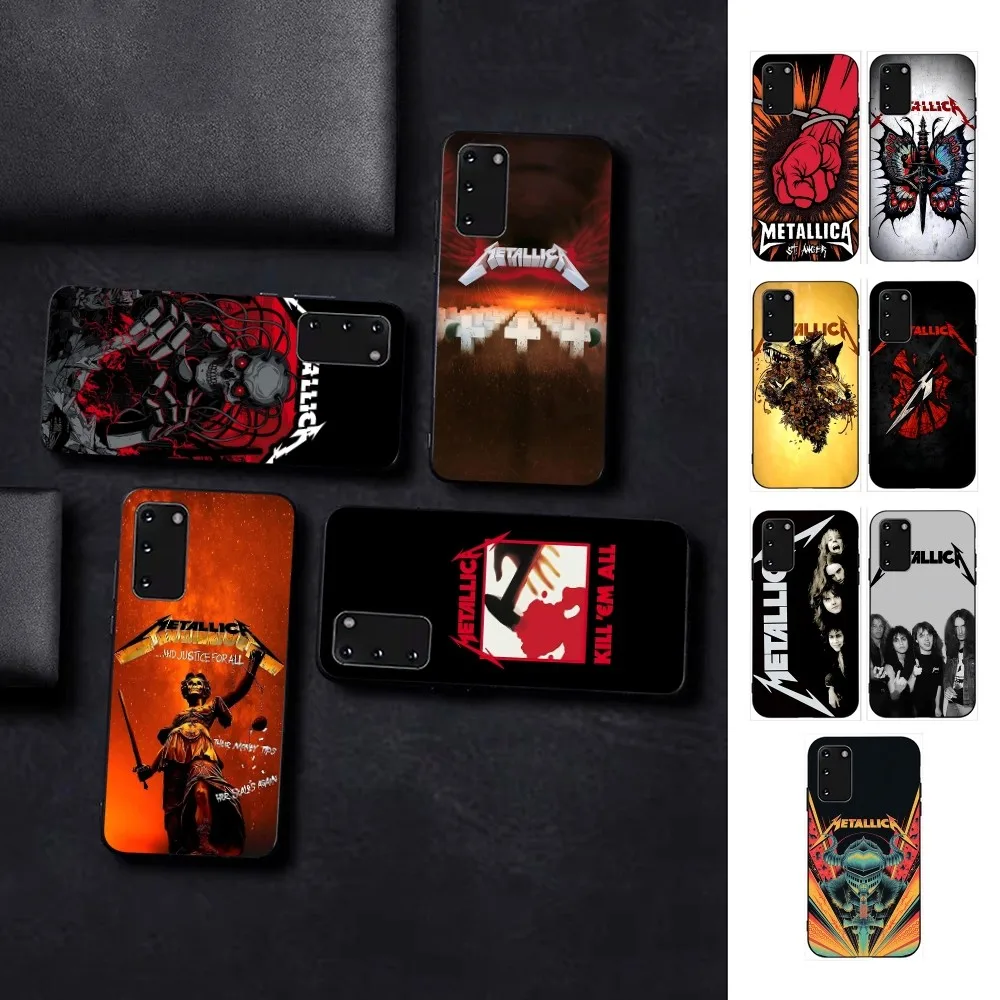 M-Metallica Band Phone Case For Samsung S 9 10 20 21 22 23 30 23 24 plus lite Ultra FE S10lite Fundas