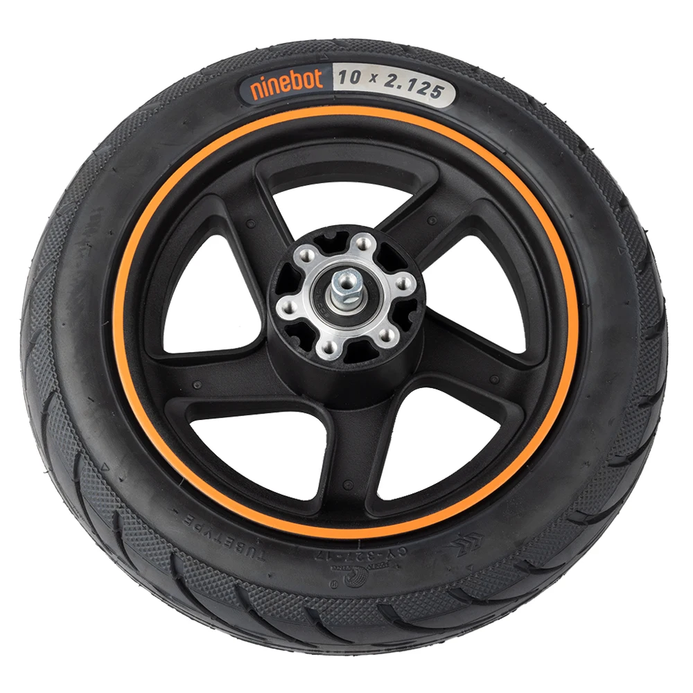 Original Rear Wheel For Ninebot F40 F40D F40E F30 F20 Electric Scooter With ABS Wheel Hub Include Inner Tube Out Tire Parts