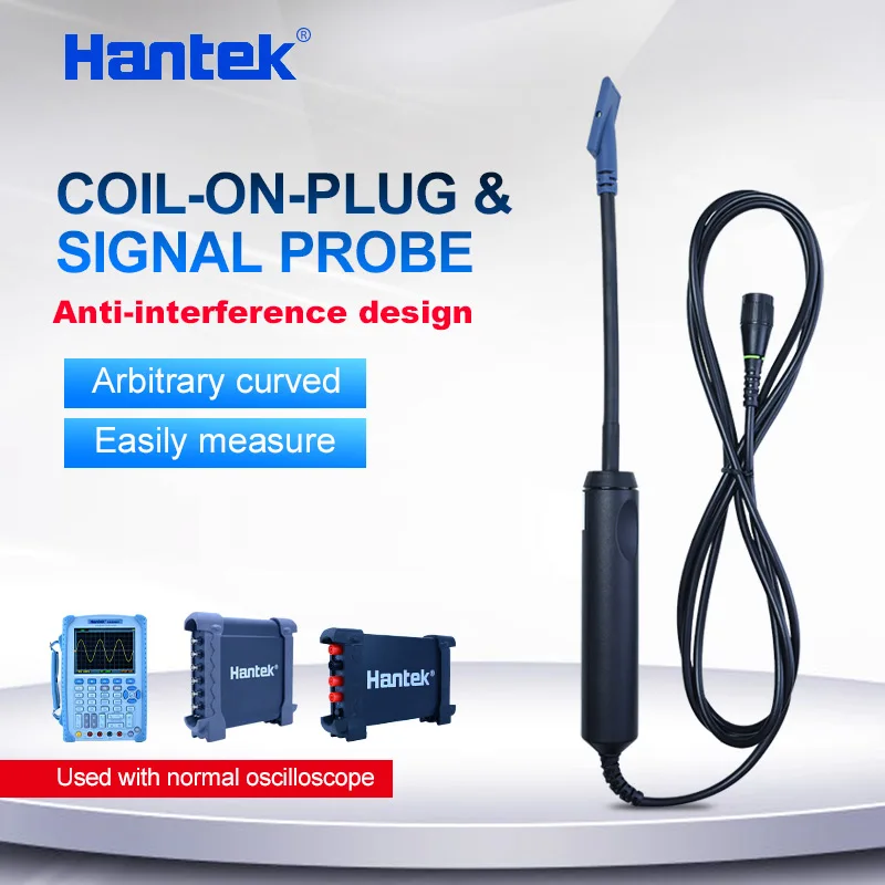 

Hantek HT20COP Coil-on-Plug and Signal Probe Automobile Engine Spark Plugs Ignition Waveform Measure Probe