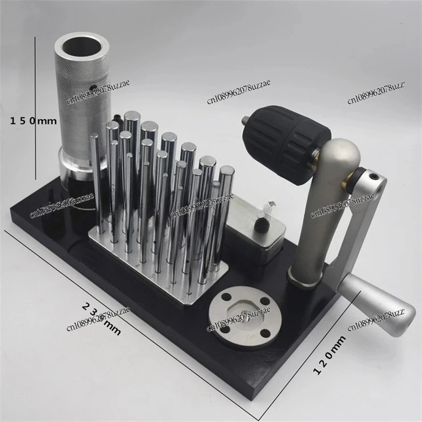 Desktop Professional Stainless Steel Manual Jump Ring Maker Machine Wire Drawing Machine Collar Tool H50