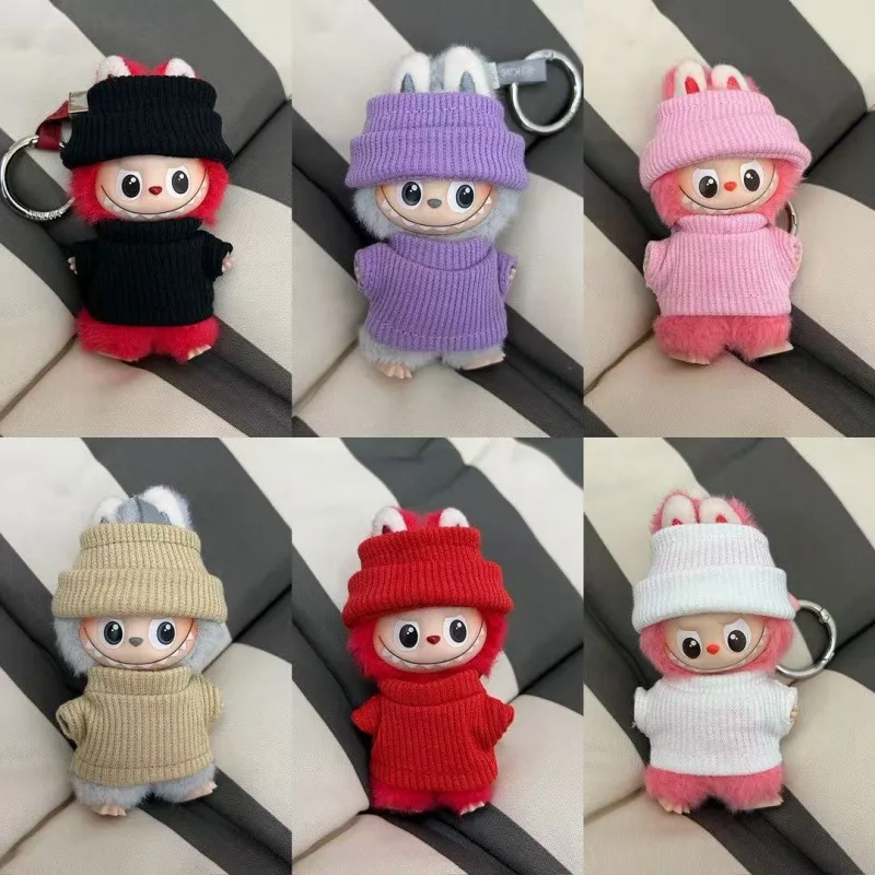 

Одежда для кукол Labubu 4.0, модная одежда для кукол Labubu, подходит для кукол 10 см, подарок на Хэллоуин, украшение для вечеринки