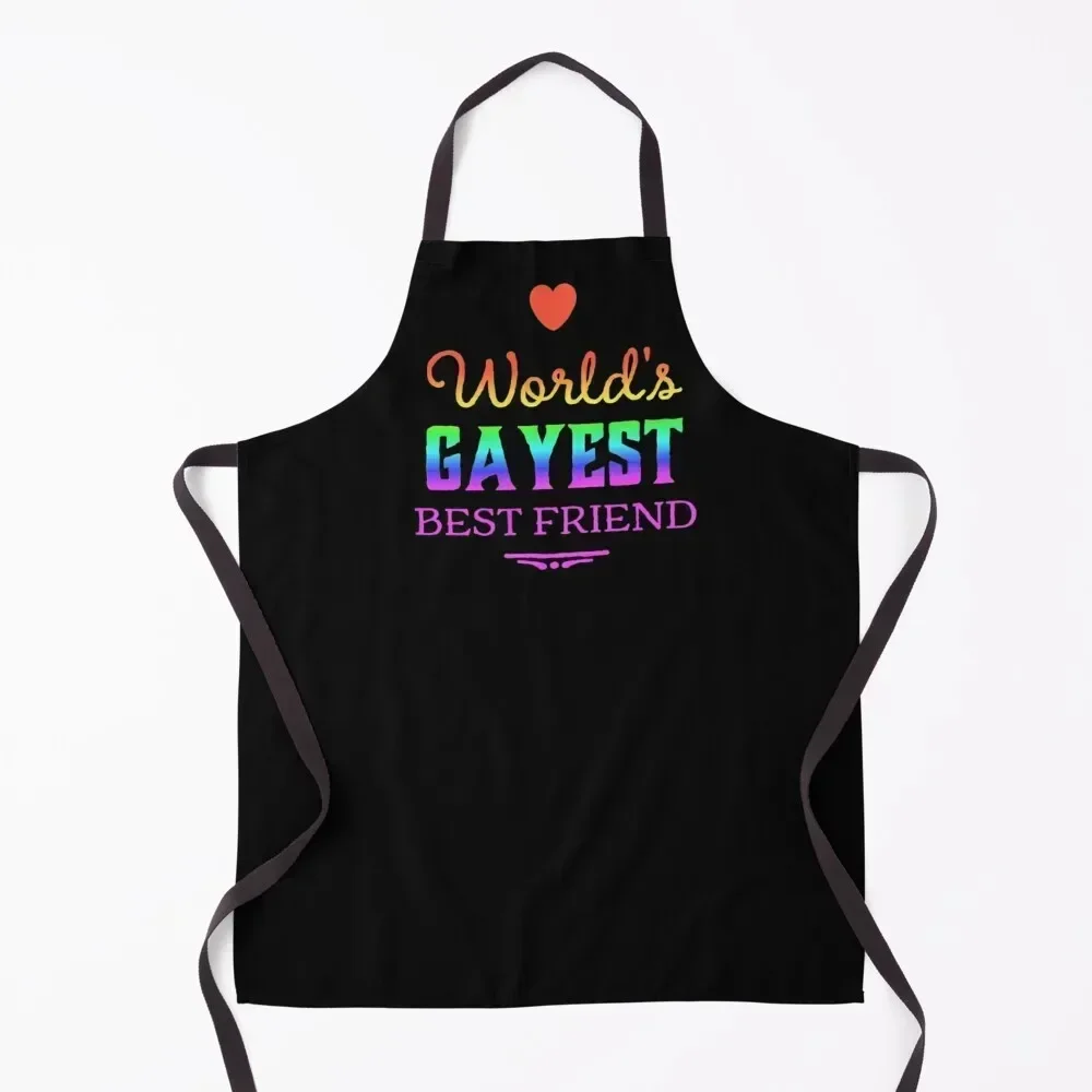 

Gayest Best Friend, Gay Friend, Gay best Friend, Funny Gay Gift Apron Korean man chef uniform Apron