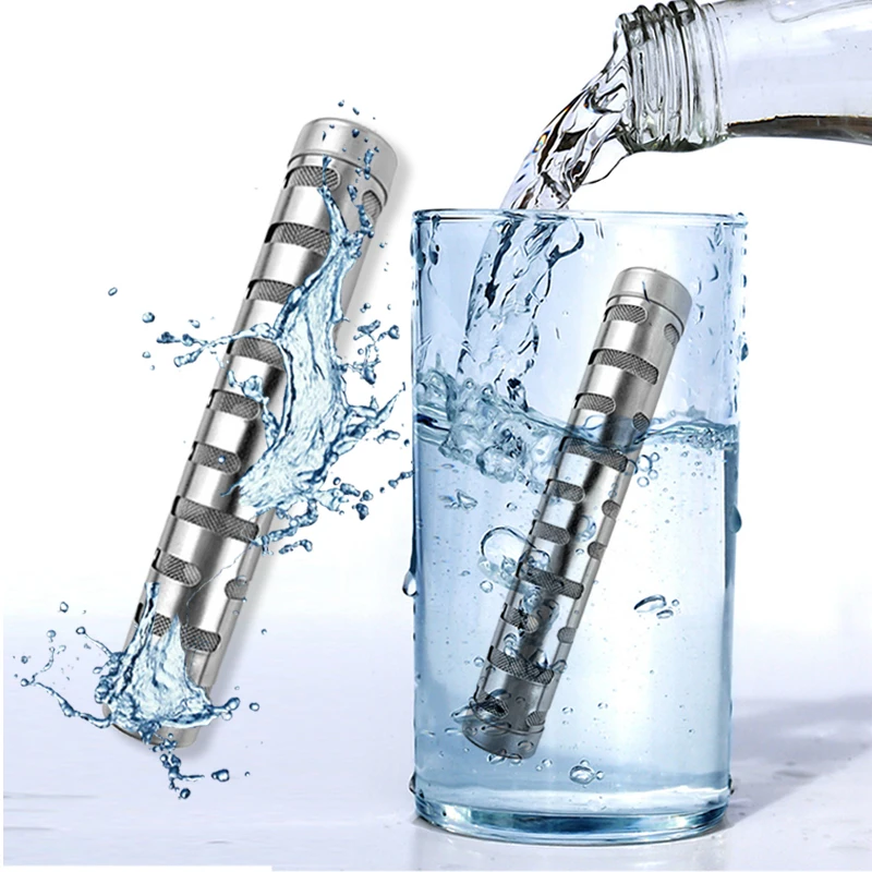 SOUDRON PH Alkalizer Ionizer Water Purifier Portable Mineral Infuser Negative Alkaline Hydrogen Water Stick Balance PH Levels