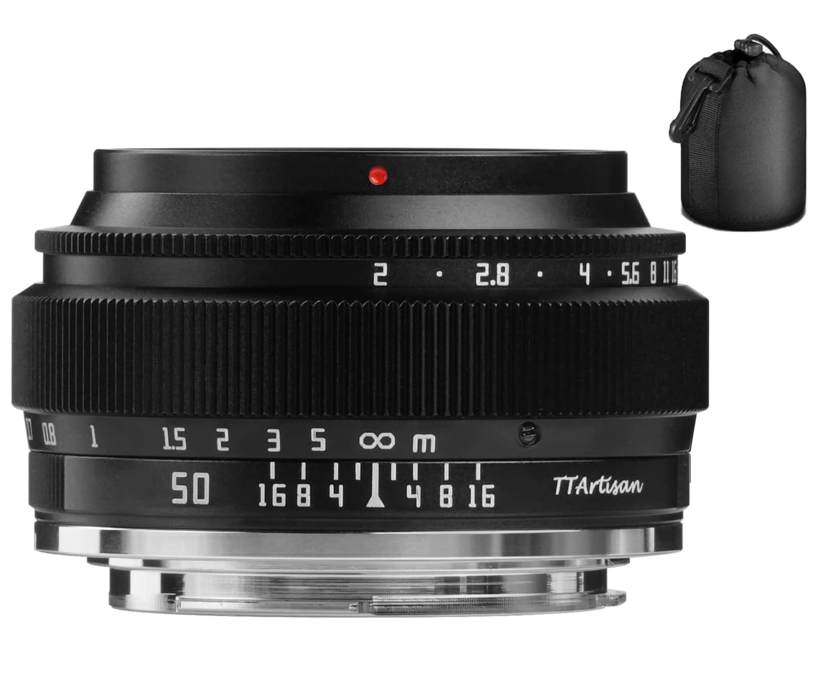 TTArtisan 50mm F2 MF lente Full Frame Prime lente de cámara de enfoque Manual personalizado para Sony E Nikon Z Fuji X Leica L M43
