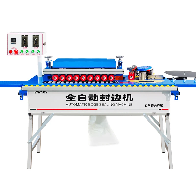 

WD102 Wood Furniture Tools Planer Melamine Board Automatic Edge Bander Machine Edge Bander Machine for Furniture