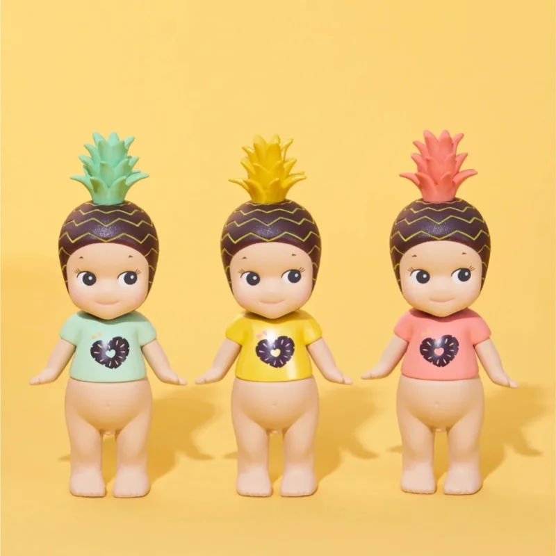 

Hot SalesSonny Angel Mini Figures Okinawa Series Red Green Golden Pineapple Blind Box Ornaments Doll Fans Surprise Festival Gift