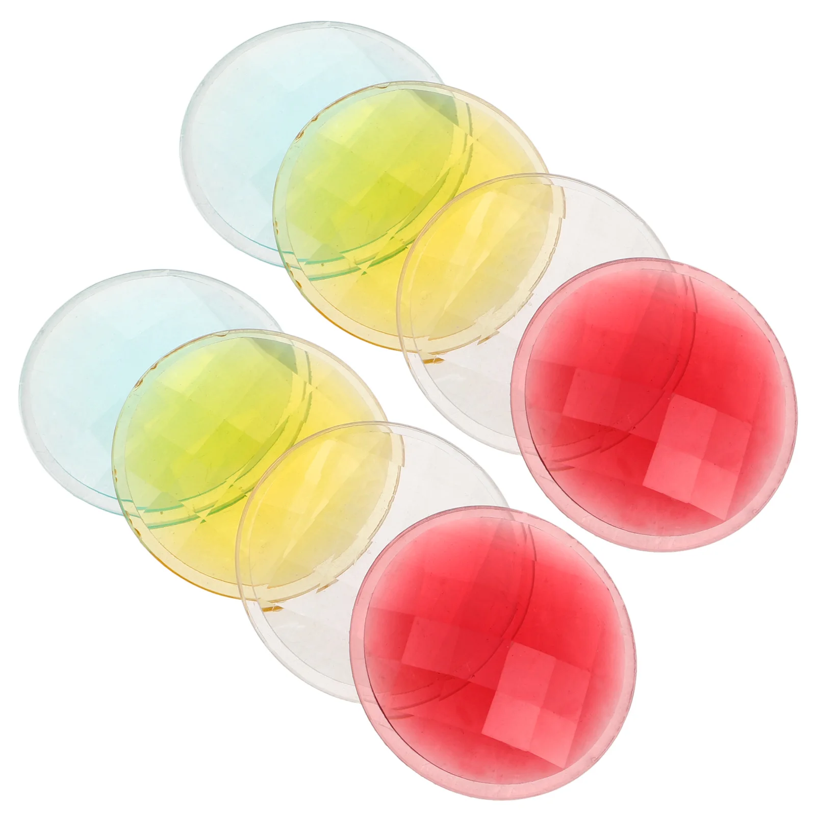 

8 PCS Wanhua Tube Creative Lens Filters Diy Kaleidoscope Colored Material Homemade Supplies Handmade Kit