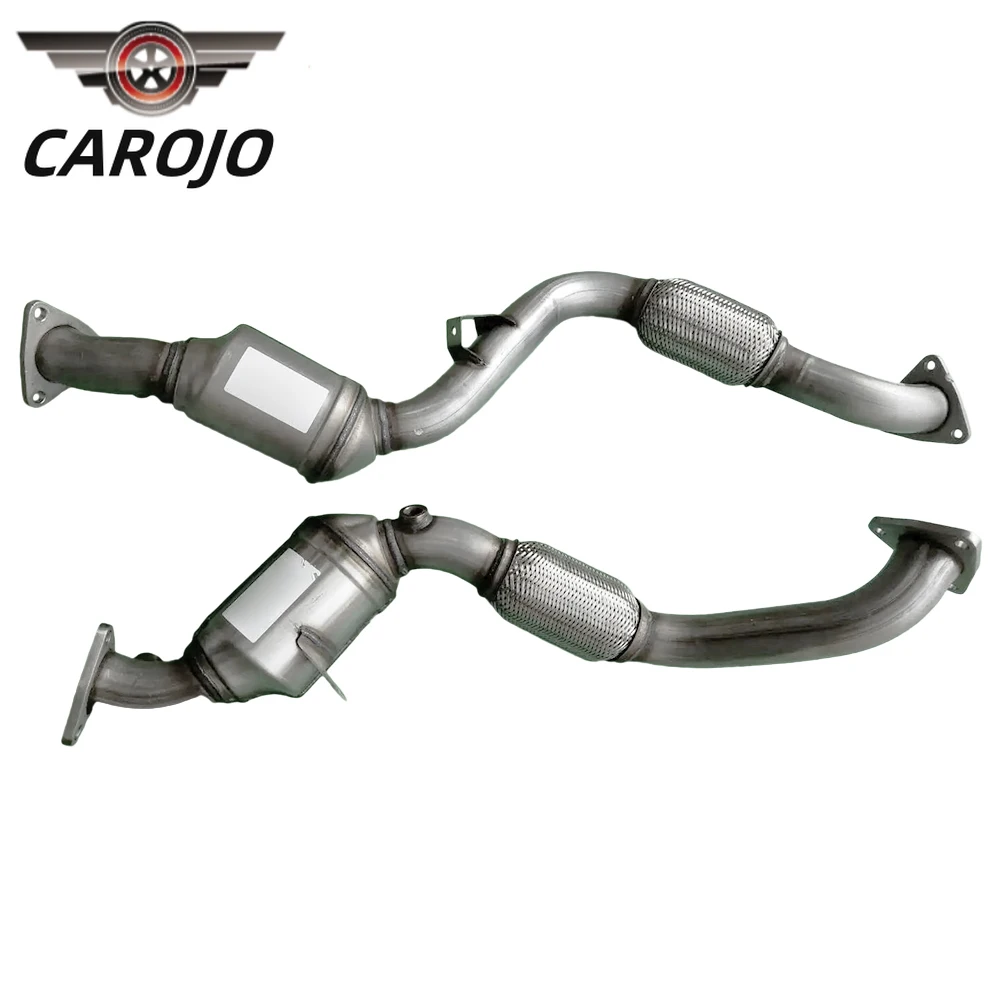 Pair Front Left Right Catalytic Converter for  Porsche Cayenne 3.6L V6 2008-2010 955113033AX 955113034AX 95511303302 95511303402