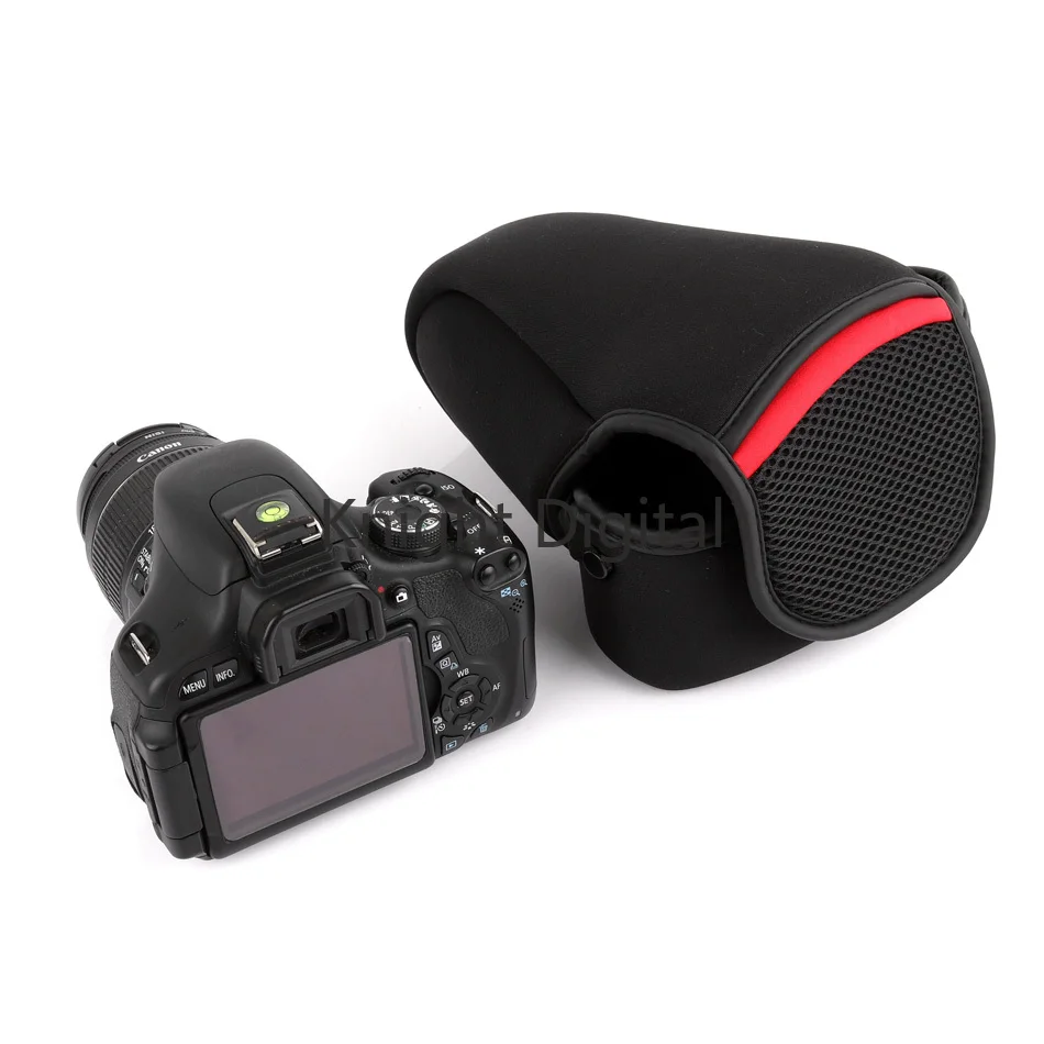 Custodia morbida interna per fotocamera DSLR per Canon 200D 800D 1200D 600D 750D 700D 100D 1300D 80D 760D 1500D 550D 1100D 650D 7DMII 5D3 6D