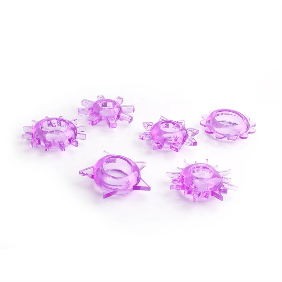TPE Penis Rings Time Delay Cock Rings Set Delay Ejaculation Cockring Enhance Orgasm Penis Glans Erection Sex Toys For Men